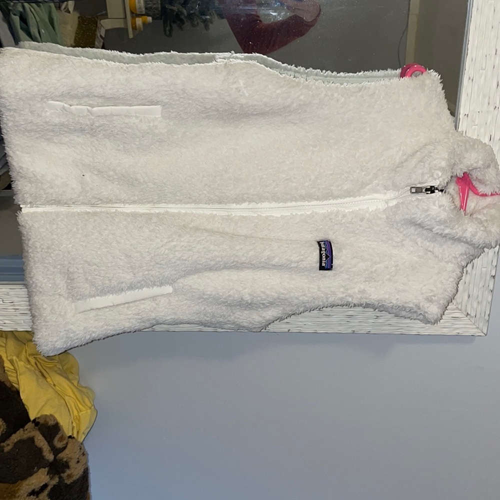 White Patagonia vest
